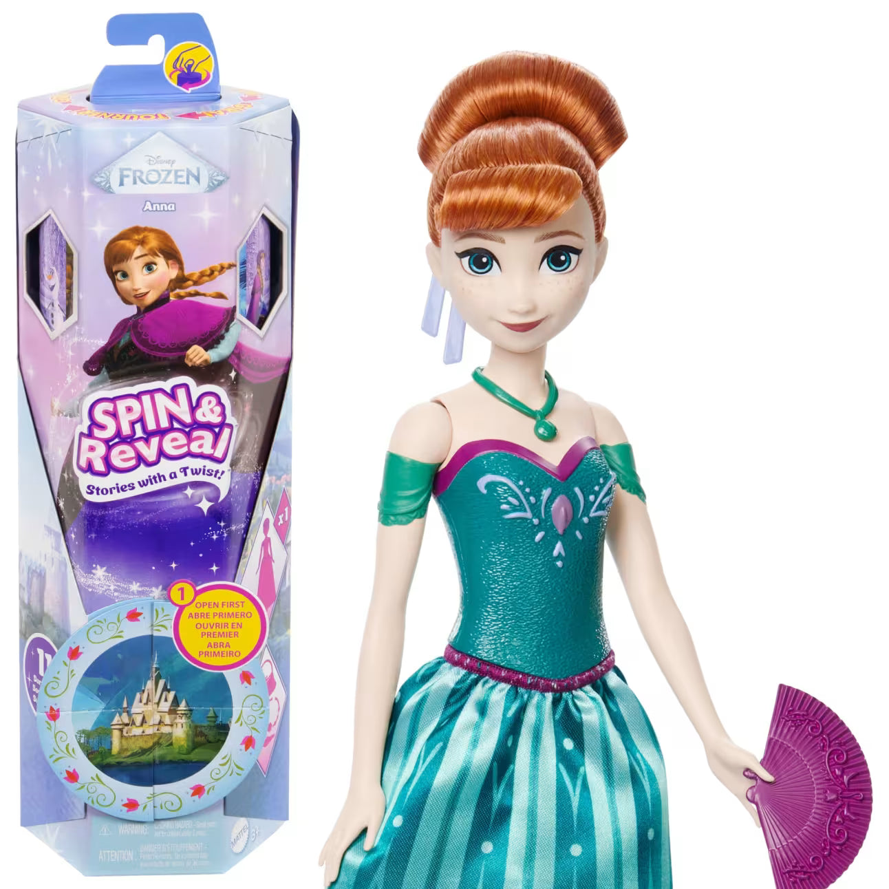 Disney Frozen Spin and Reveal Anna JBG60