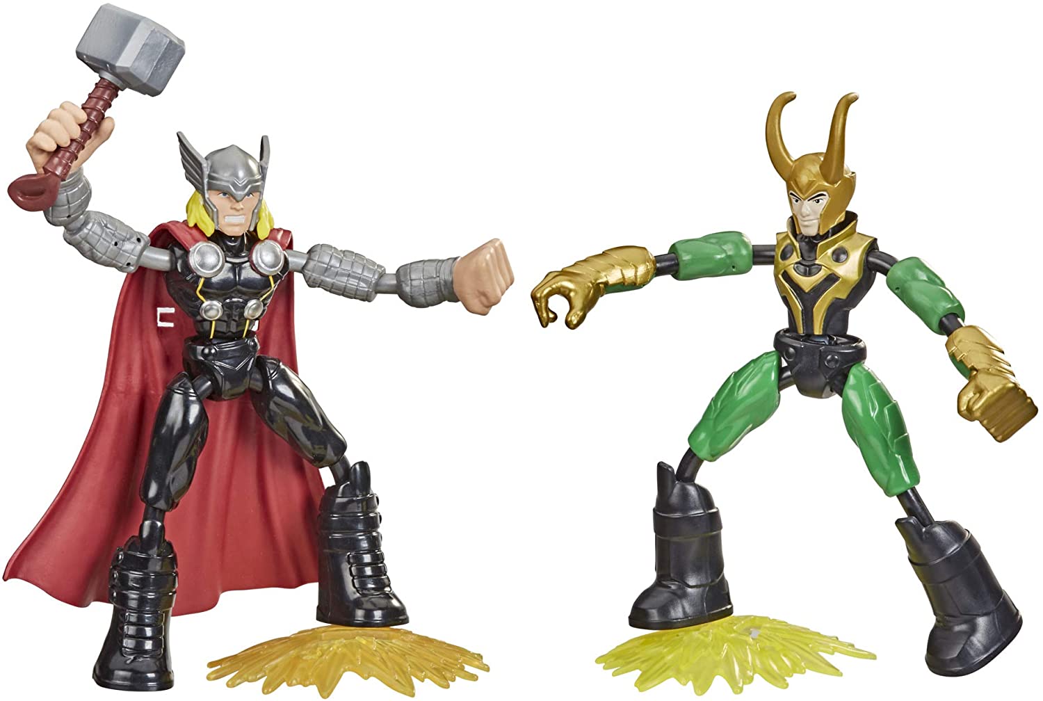 Marvel Avengers Bend and Flex Thor Vs. Loki F0245 - Colorland Toys