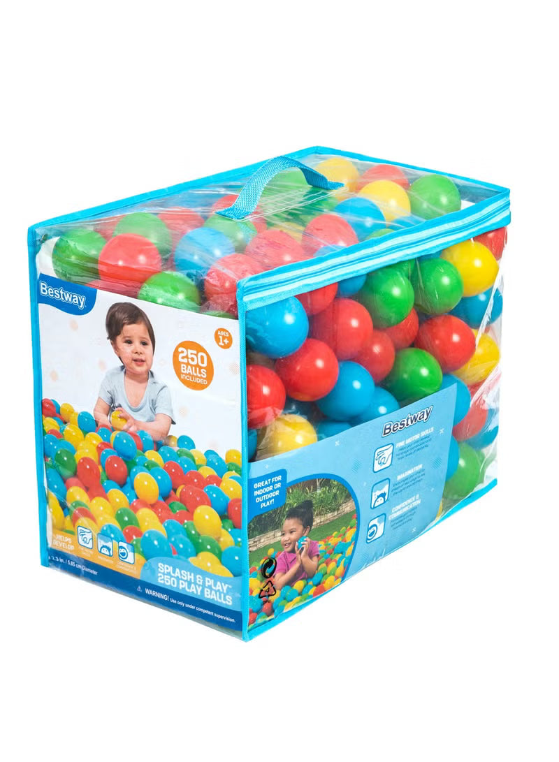 Bestway Splash & Play Ball Pit Balls 5.85cm 250pcs — image 1