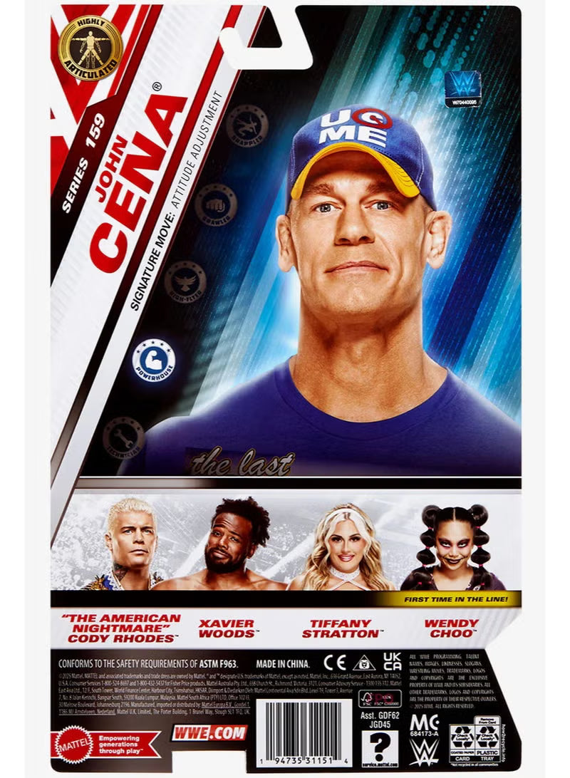 WWE Main Event Series John Cena Action Figure JGD45 - Colorland Toys