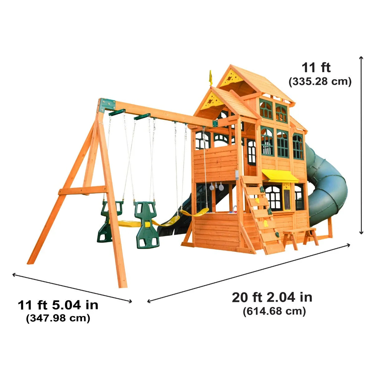 Kidkraft Falcon Ridge Swing Set - Colorland Toys