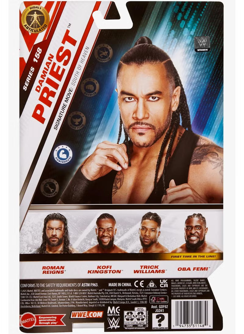 WWE Main Event Series Damian Priest Action Figure JGD41 — image 5