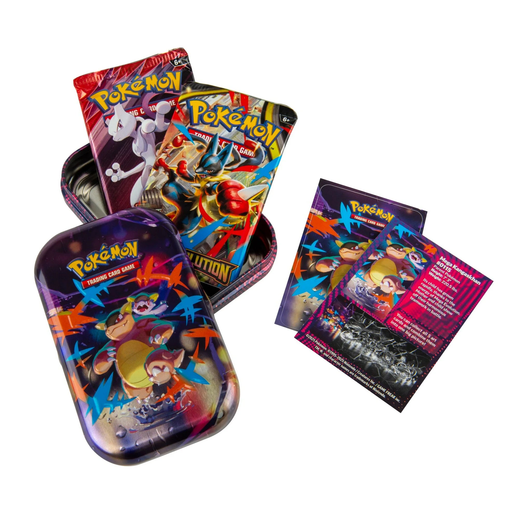 Pokemon TCG Mega Evolution Mini Tins - Asstd. 10-10031-132