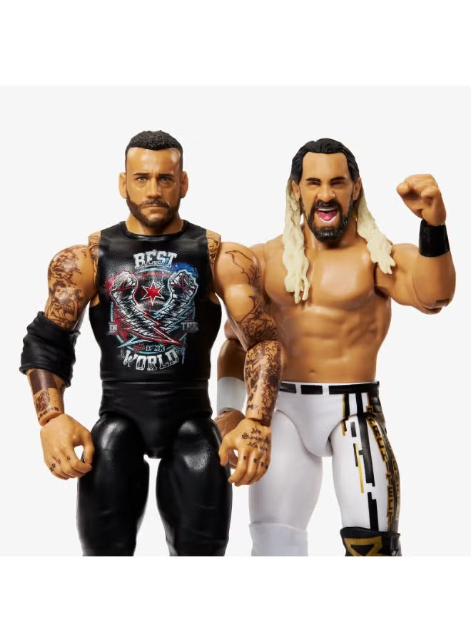 WWE Main Event Showdown CM Punk VS Seth Freakin Rollins 2-Pack JGD64