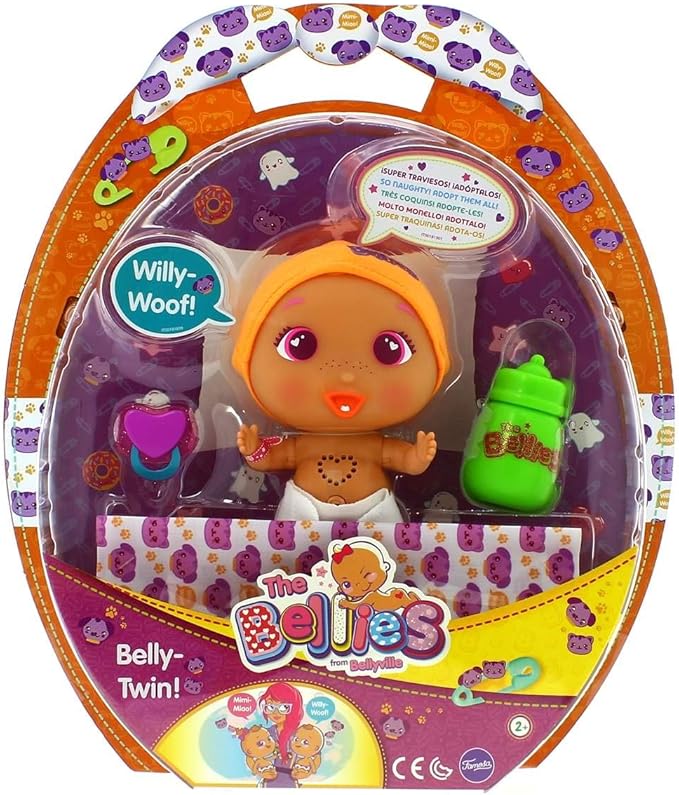 Famosa The Bellies Willy Woof Baby Doll 700015160 — image 4