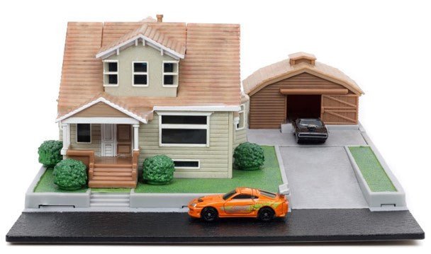 Fast & Furious Nano Scene Dom Toretto's House Display Diorama 253203081 - Colorland Toys