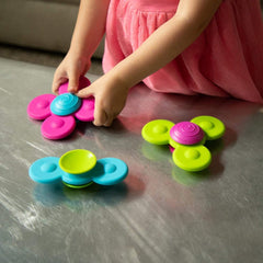Fat Brain Whirly Squigz Set - FA210 - L - Colorland Toys