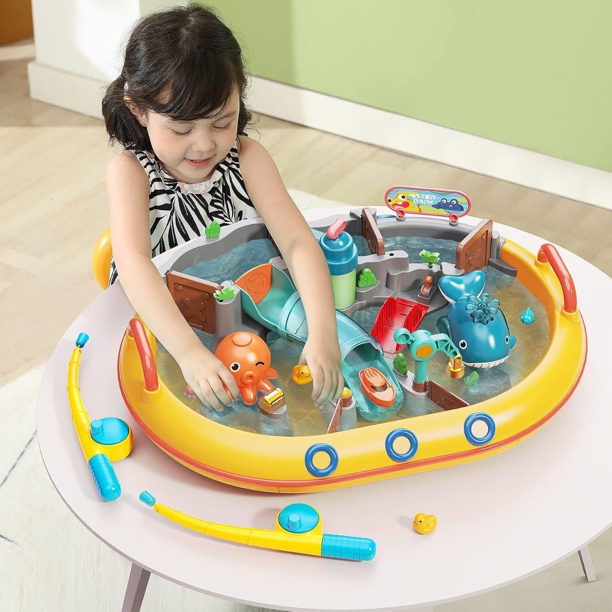 Fee Fee Planet Waterpark Fishing Set FL1202 - Colorland Toys