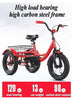 Bosheng Tricycle With Basket 16 Inch Red MN012 - Colorland Toys