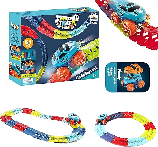 Fengba Toys Changeable Track 184pcs 388 - Colorland Toys