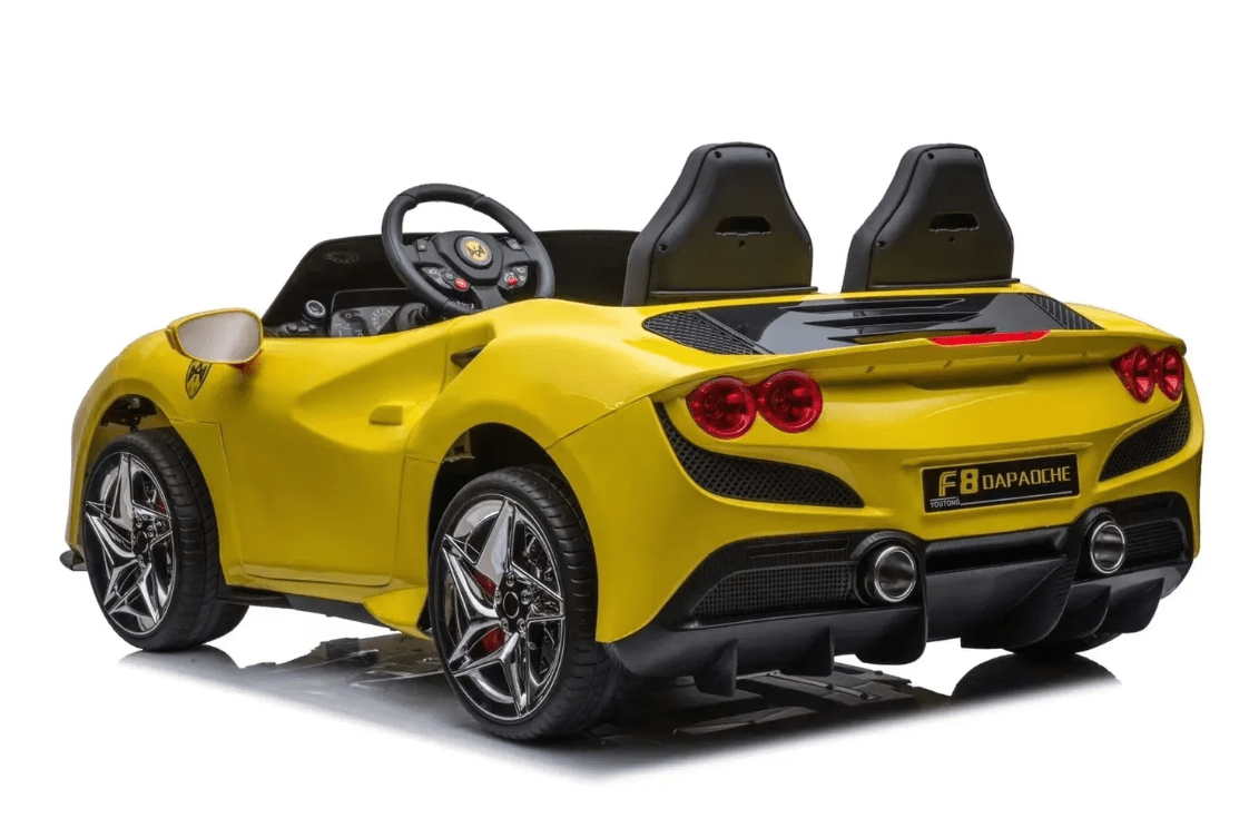 Ferrari Styled Kids Ride On Car 24V Yellow YT-DPC — image 6