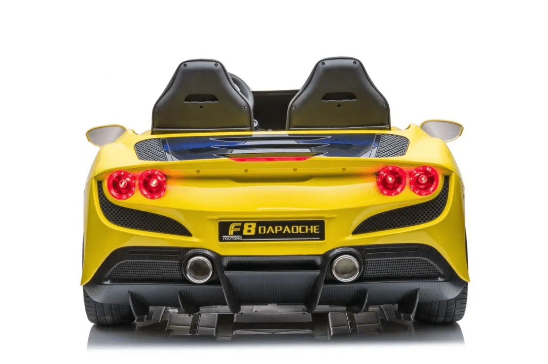 Ferrari Styled Kids Ride On Car 24V Yellow YT - DPC - Colorland Toys