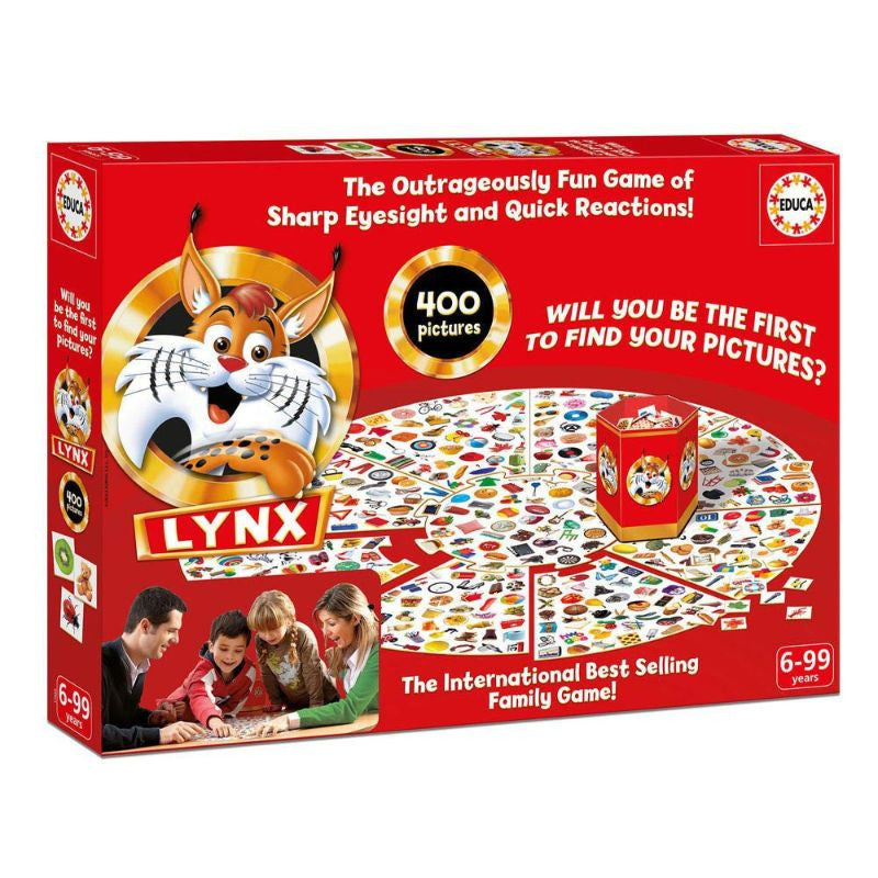 Educa Lynx 400 Pictures Board Game 18380 - Colorland Toys