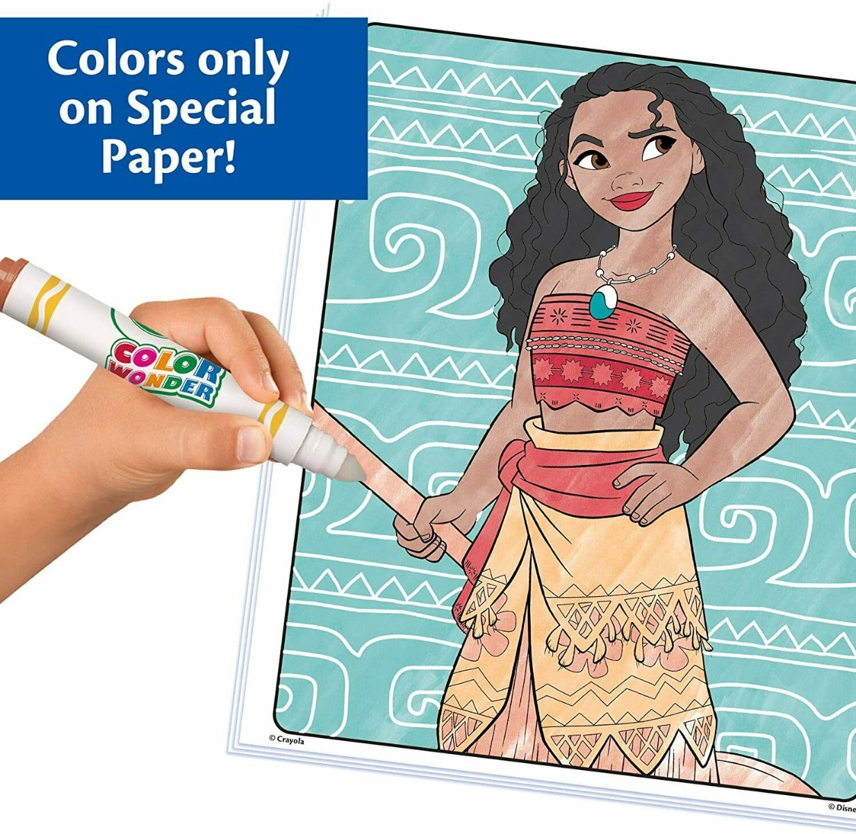 Crayola Color Wonder Coloring Pad & Markers Disney Princess CY75-7003 - Colorland Toys