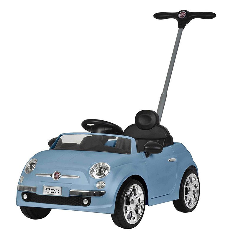 Fiat 500 3 In 1 Push Car Blue Ride on 3622H - Colorland Toys