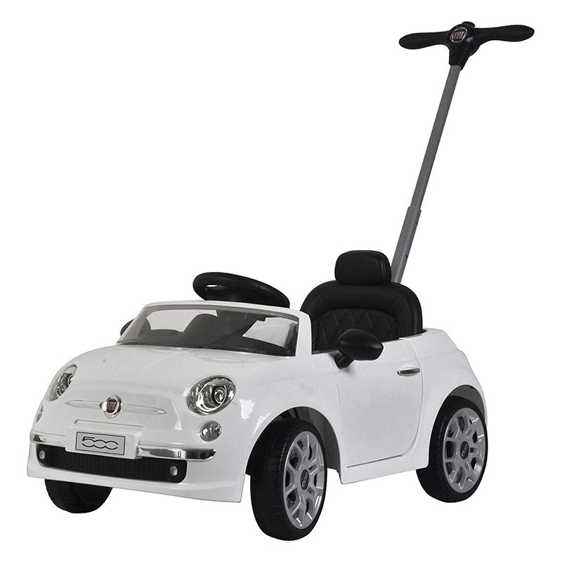 Fiat 500 3 in 1 Push Car White 3622H