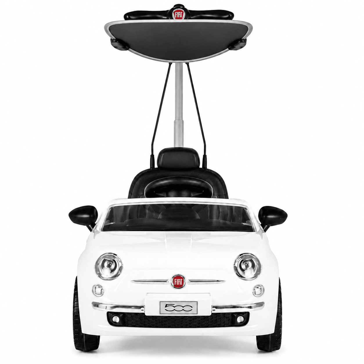 FIAT 500 Push Car With Shade White 3622C - Colorland Toys