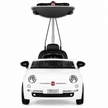 FIAT 500 Push Car With Shade White 3622C