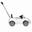 FIAT 500 Push Car With Shade White 3622C