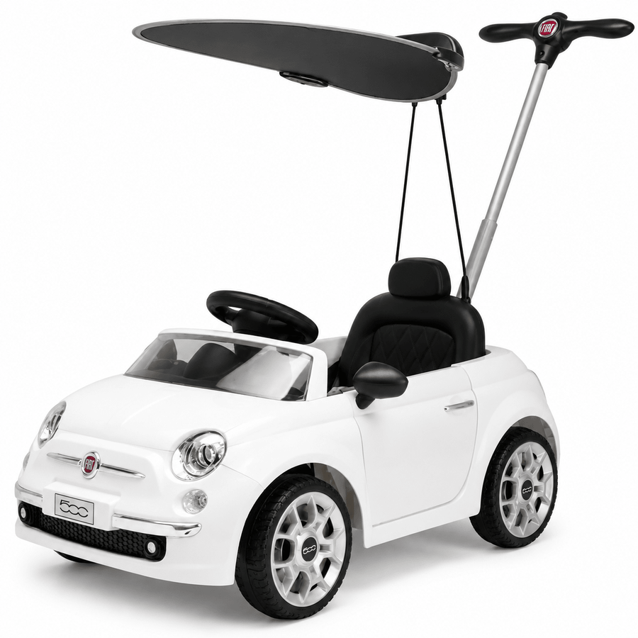 FIAT 500 Push Car With Shade White 3622C — image 1