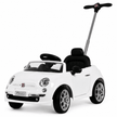 FIAT 500 Push Car With Shade White 3622C