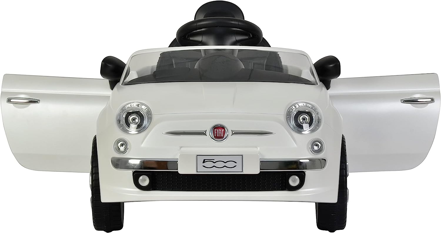 FIAT 500 Pushing Car White 3622 - Colorland Toys