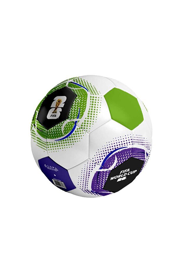 FIFA World Cup 2026 Green and White Football — image 2