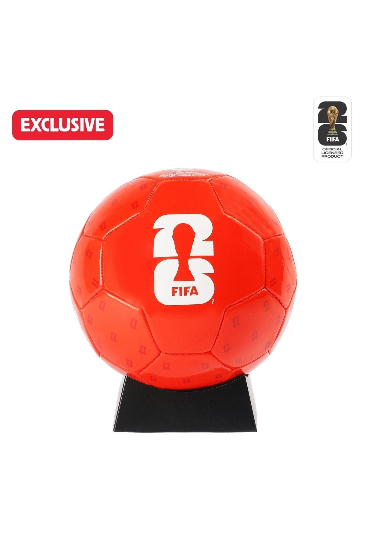 FIFA World Cup 2026 Red Football - Colorland Toys