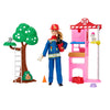 Barbie Firefighter Playset with Blonde Fashion Doll [HRG55]