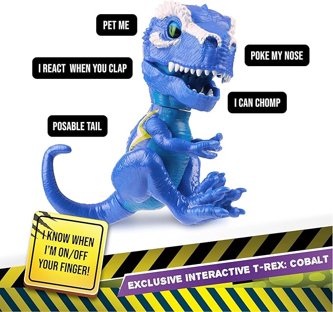 Fingerlings Untamed Dinosaur Radioactive Whiplash — image 3