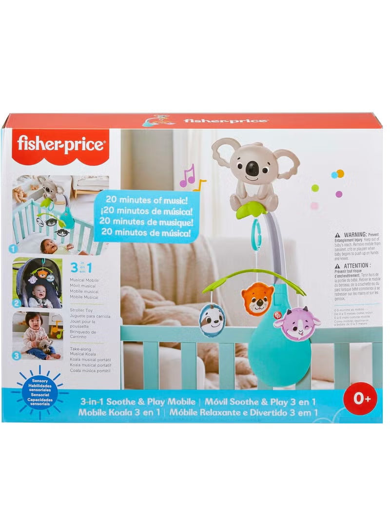 Fisher Price 3in1 Soothe and Play Mobile — image 1
