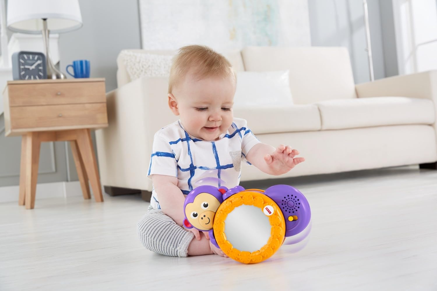 Fisher Price 1 - 2 - 3 Crawl Along Monkey FHF75 - Colorland Toys