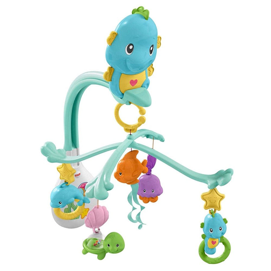 Fisher Price 3-in-1 Soothe & Play Seahorse Mobile DFP12