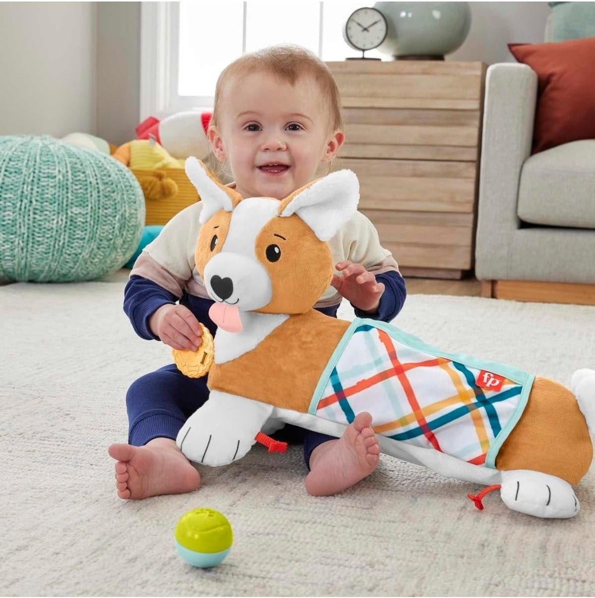 Fisher Price 3in1 Puppy Tummy Wedge HJW10 - Colorland Toys