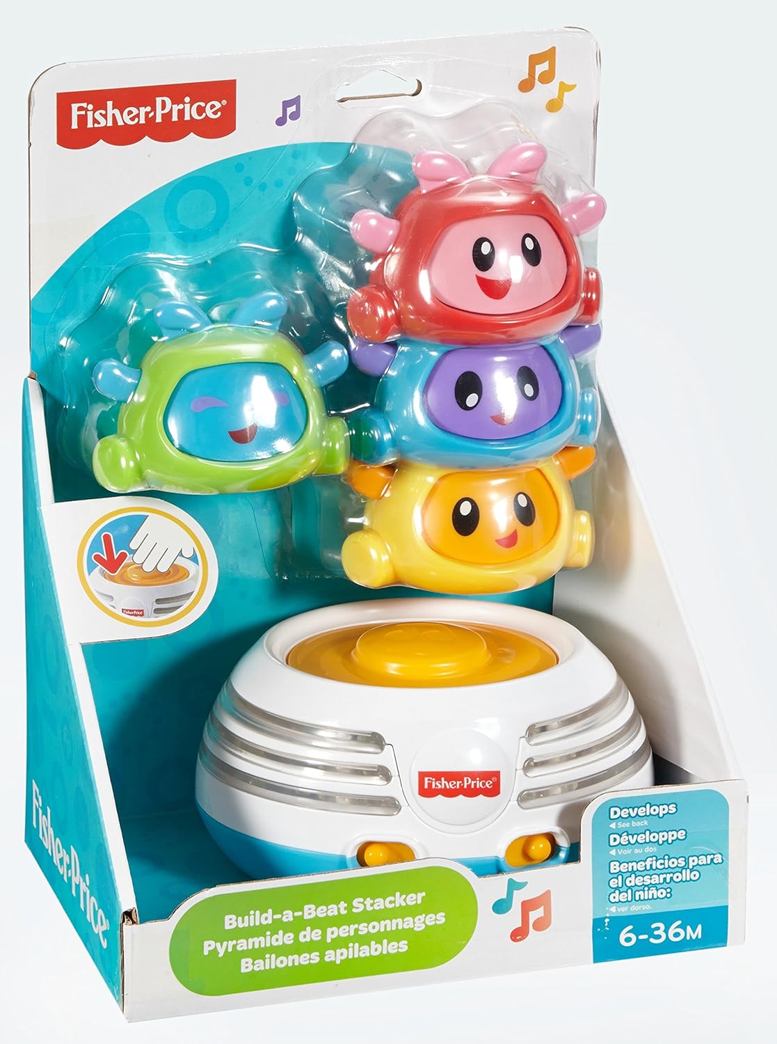 Fisher Price Bright Beats Build a Beat Stacker DHW29 — image 7