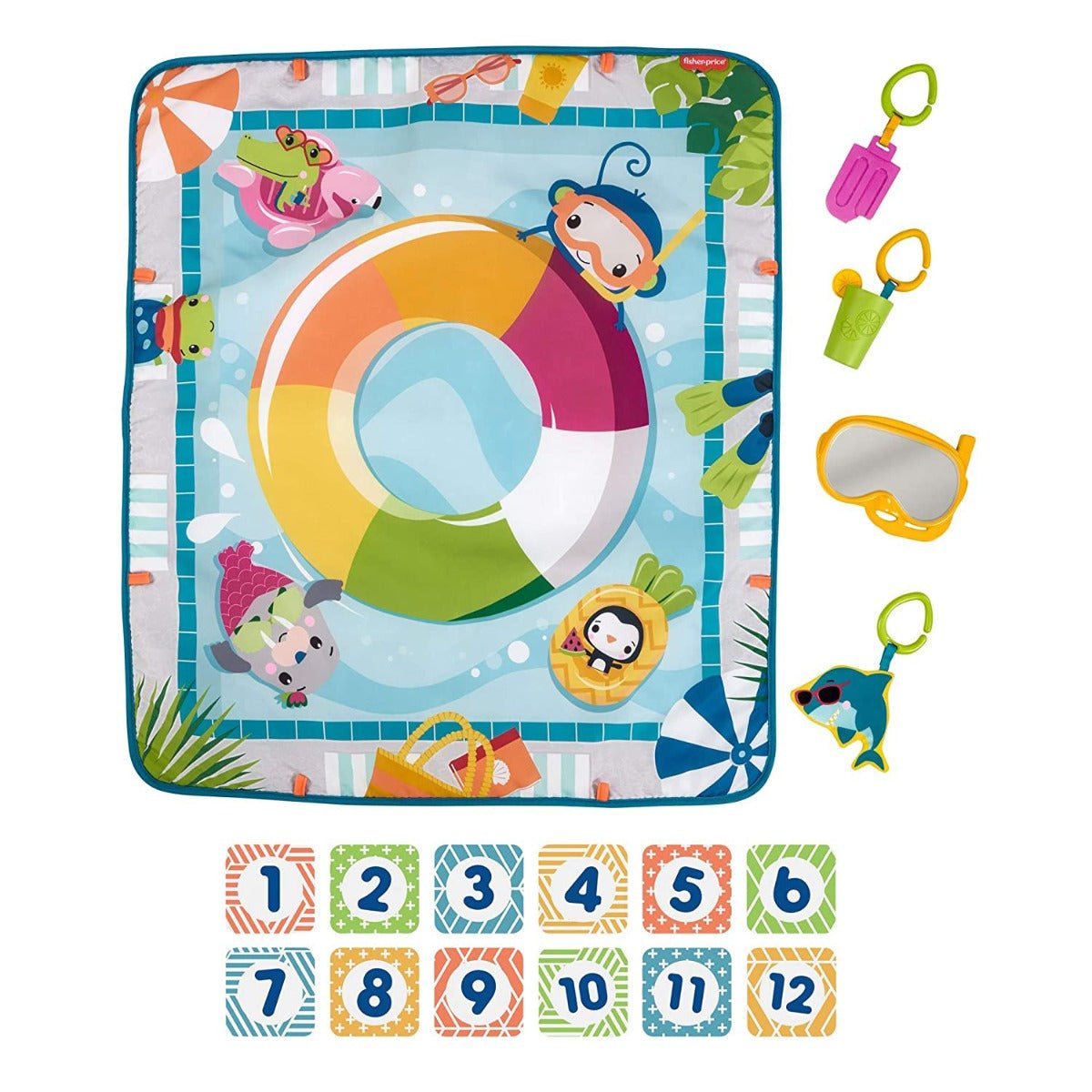 Fisher - Price Dive Right In Activity Mat GRR44 - Colorland Toys