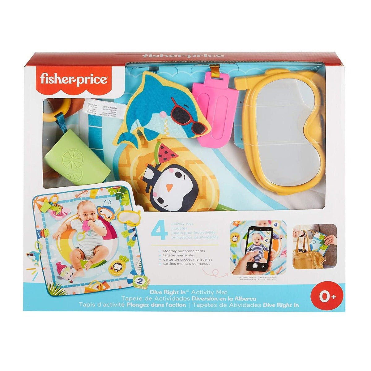 Fisher - Price Dive Right In Activity Mat GRR44 - Colorland Toys