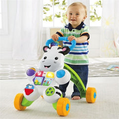Fisher - Price First Steps Talking Zebra Baby Walker DLD80 - Colorland Toys