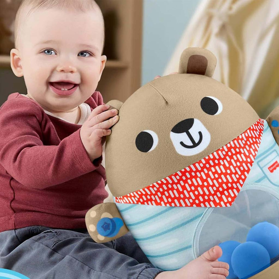 Fisher-Price Friendship Forest Bat & Wobble Inflatable Bear Roly-Poly Activity Toy JLB83 — image 2
