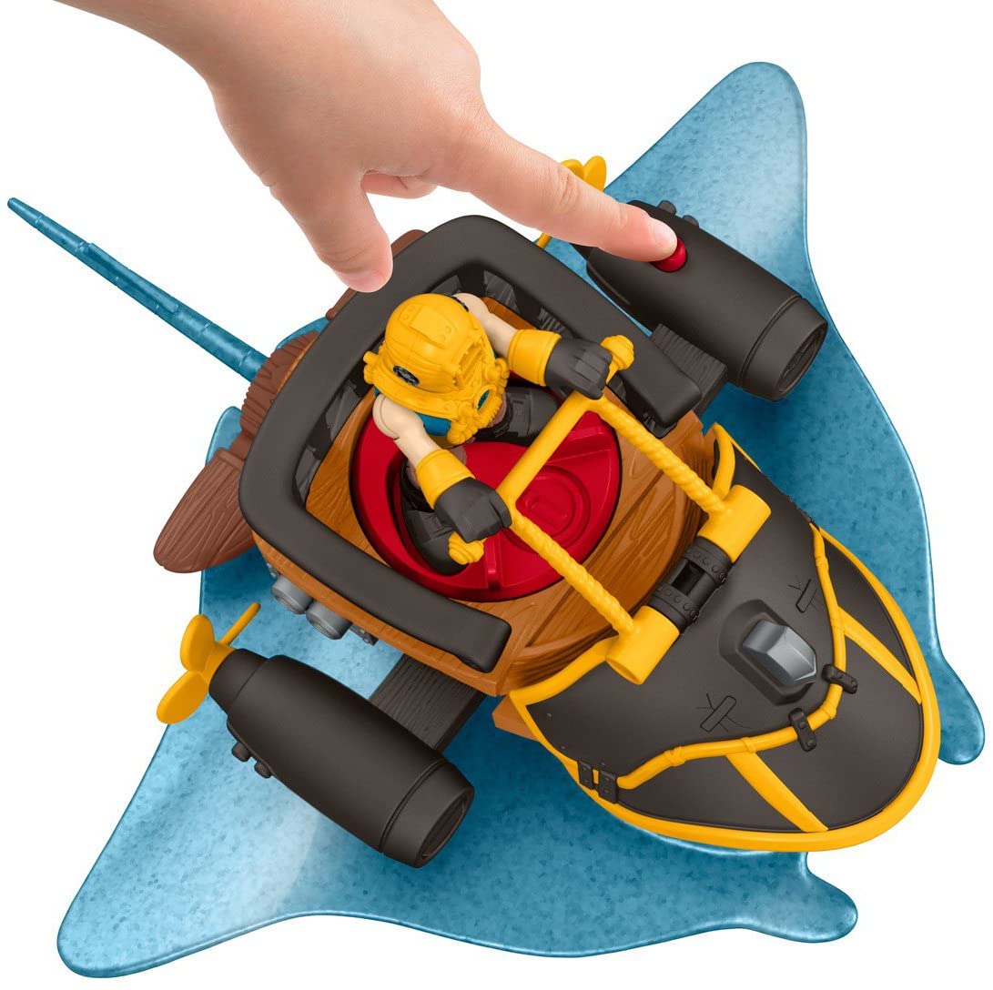 Fisher - Price Imaginext Captain Nemo And Stingray DTH43/DHH64 - Colorland Toys