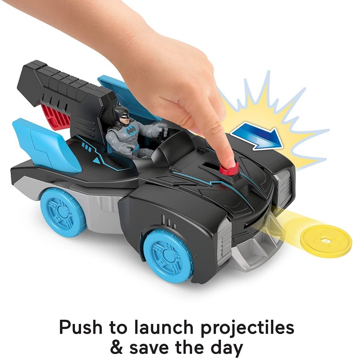 Fisher Price - Imaginext DC Super Friends Bat Tech Batmobile GWT24 — image 3