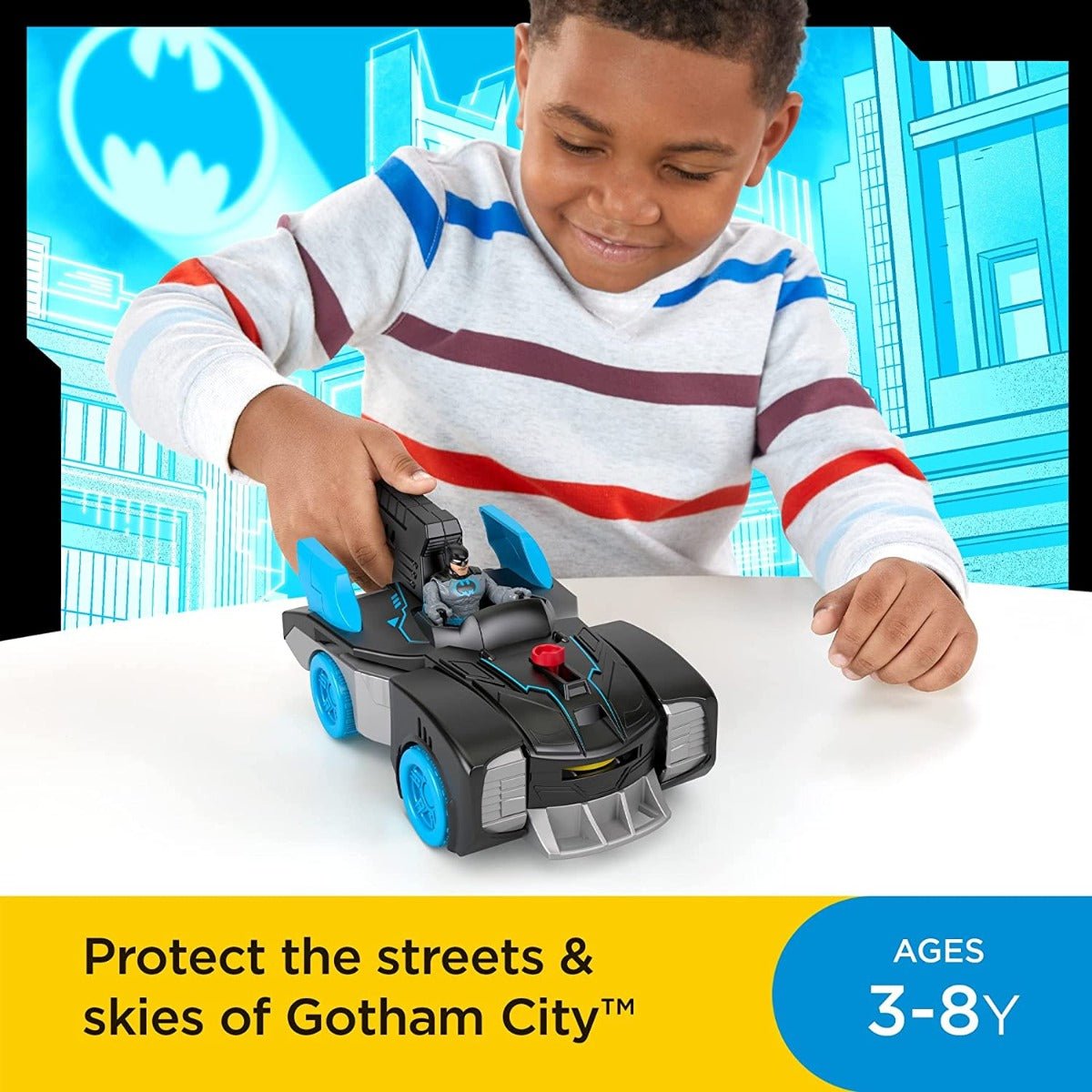 Fisher Price - Imaginext DC Super Friends Bat Tech Batmobile GWT24 - Colorland Toys