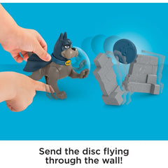 Fisher - Price Imaginext League of Super Pets Disk Launch Ace HGL11/HGL08 - Colorland Toys