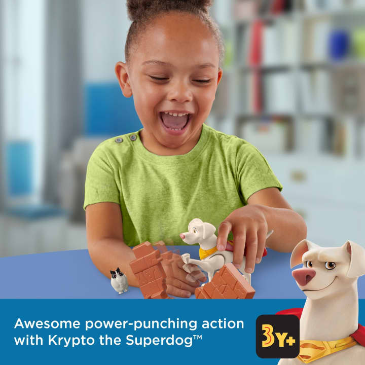 Fisher - Price Imaginext League of Super Pets Hero Punch Krypto HGL12/HGL08 - Colorland Toys