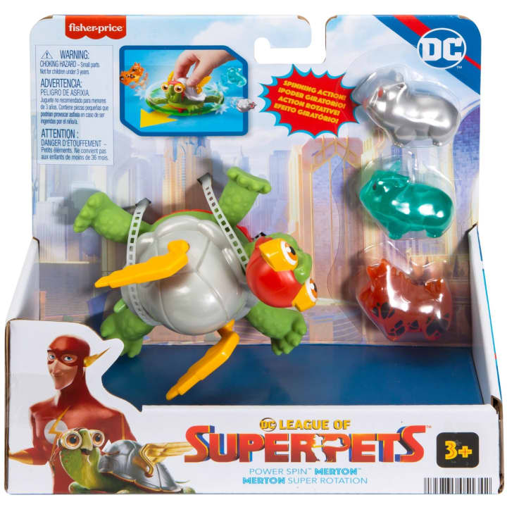 Fisher - Price Imaginext League of Super Pets Power Spin Merton HGL10/HGL08 - Colorland Toys