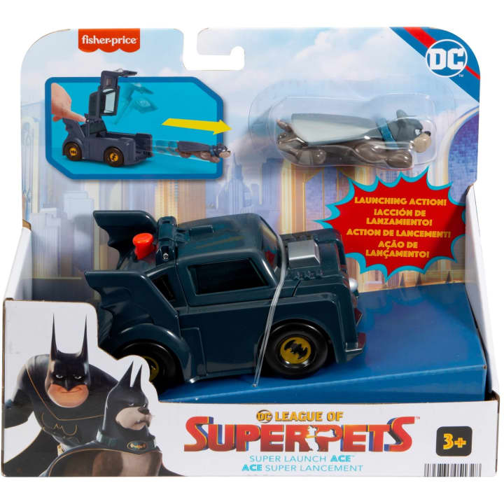 Fisher - Price Imaginext League of Super Pets Super Launch Ace HGL19/HGL17 - Colorland Toys