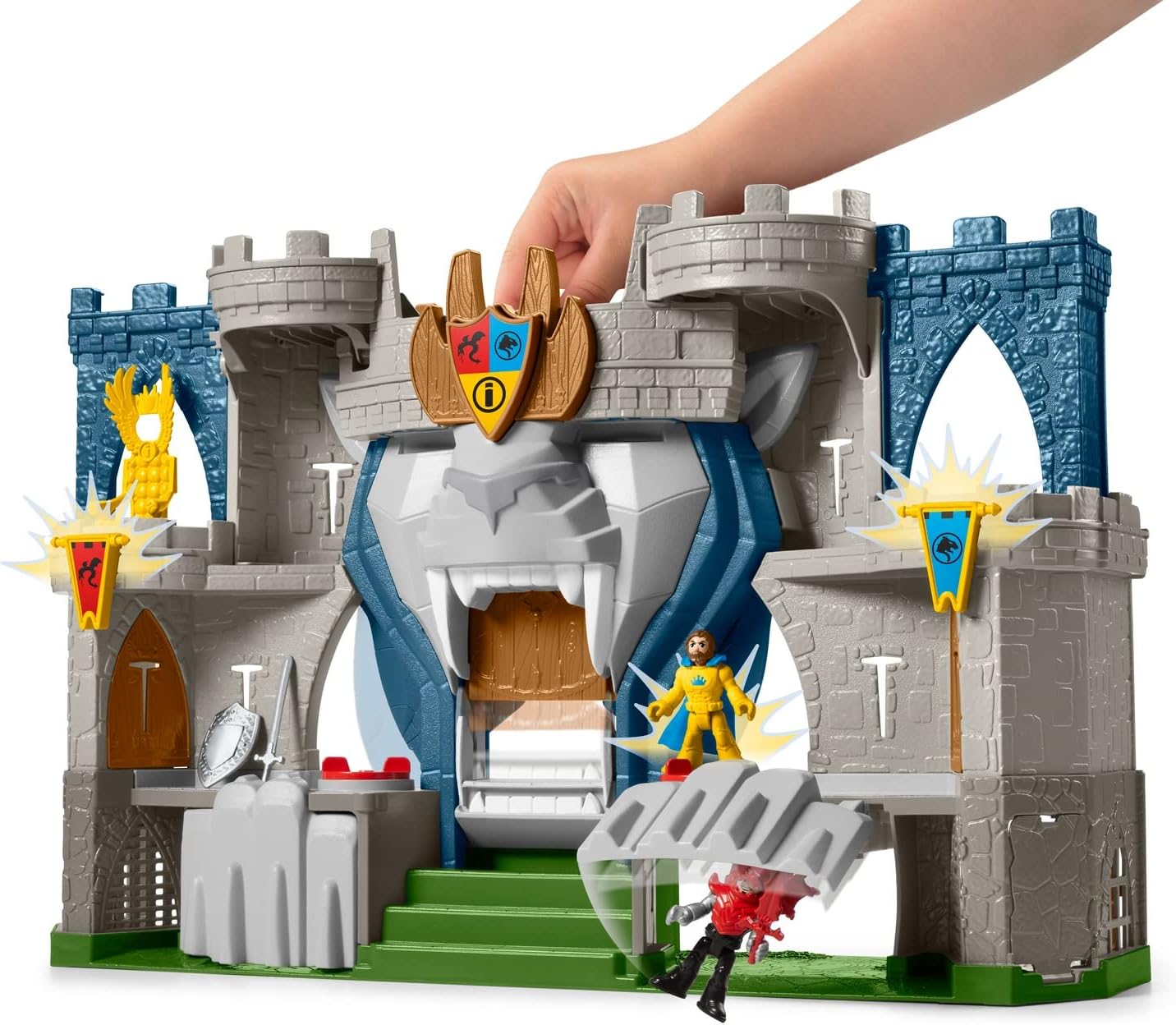 Fisher - Price Imaginext The Lion's Kingdom Castle Medieval - Themed HCG45 - Colorland Toys