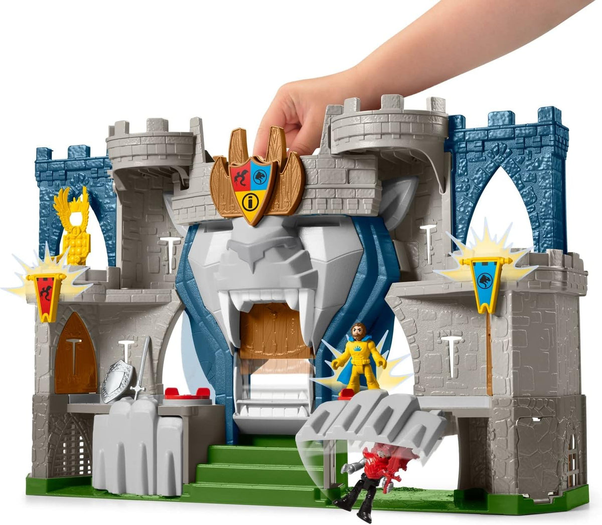 Fisher-Price Imaginext The Lion's Kingdom Castle Medieval-Themed HCG45 — image 6