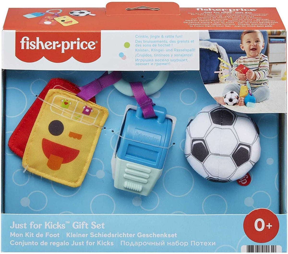 Fisher-Price Just for Kicks Gift Set Soccer Themed GRT94 — image 1