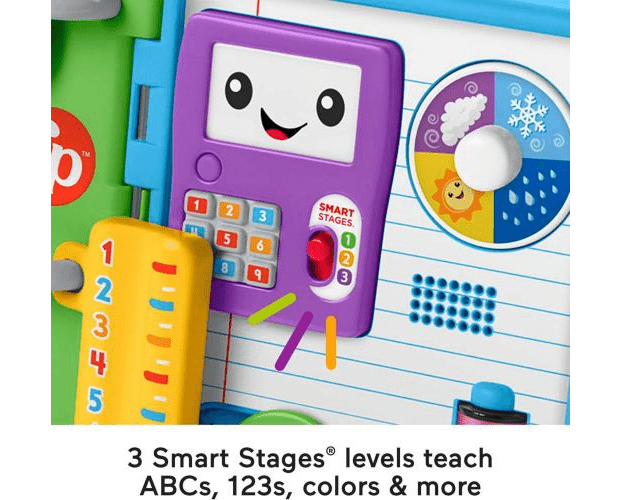 Fisher - Price Laugh & Learn 123 Schoolbook GWT66 - Colorland Toys
